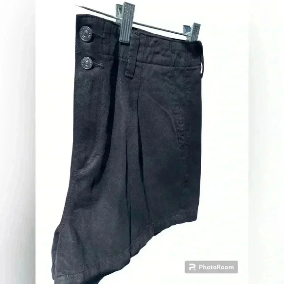 PAIGE women’s Pleated Mayslie Short in Midnight Oil Coating size 31 - Picture 9 of 11